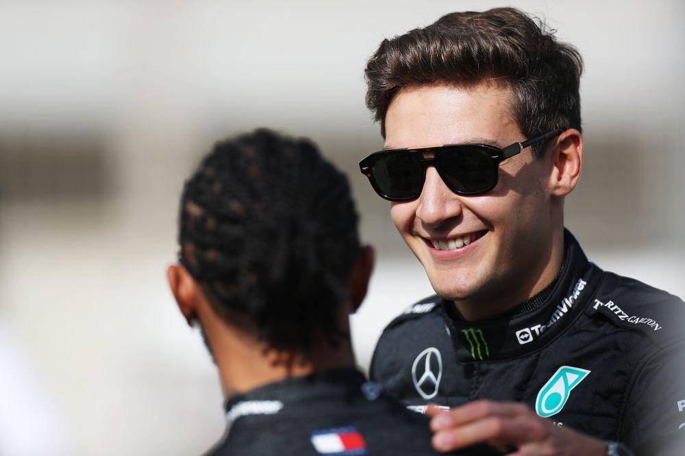 pembalap Mercedes George Russell (twitter.com/F1)