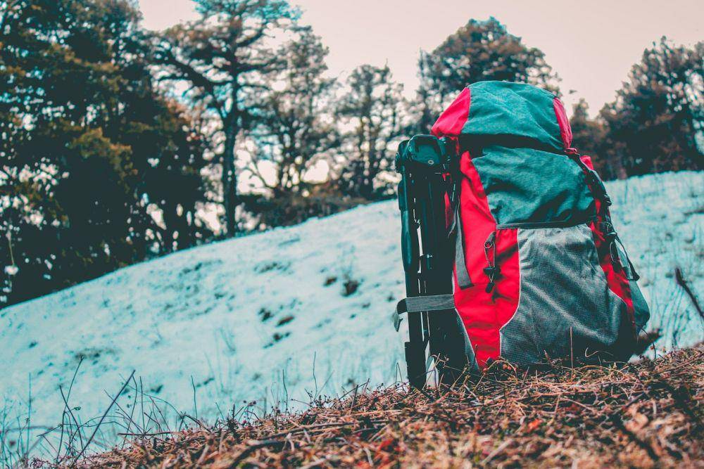Ilustrasi tas ransel gunung yang terbuat dari bahan nilon (pexels.com/Avinash Patel)