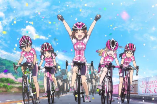 cuplikan anime Minami Kamakura Koukou Joshi Jitensha-bu (dok. J.C. Staff/Minami Kamakura Koukou Joshi Jitensha-bu)