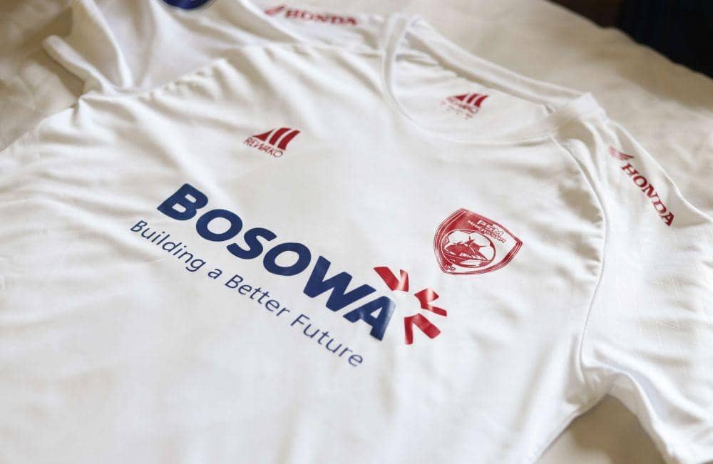 Jersey PSM Makassar edisi khusus logo baru Bosowa. (Dok. Ofisial PSM Makassar)