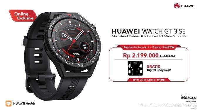 promo HUAWEI Watch GT 3 SE (Dok. HUAWEI Indonesia)