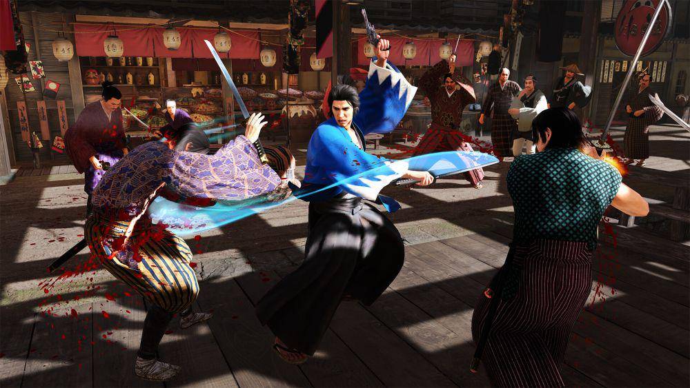 Gameplay dalam game Like a Dragon: Ishin! lekat dengan hack and slash yang bagitu adaptif. (dok. Ryu Ga Gotoku Studio/Like a Dragon: Ishin!)