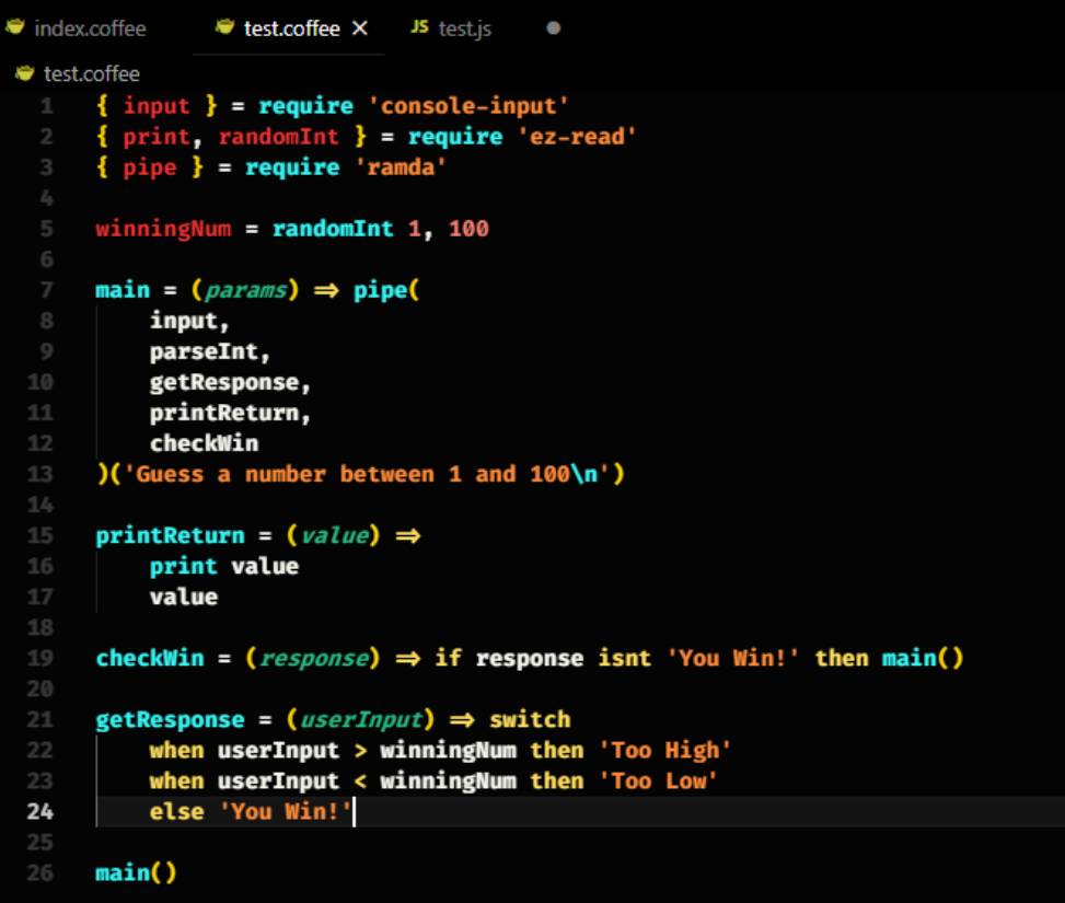 ilustrasi CoffeeScript (twitter.com/@coffee_tuts)