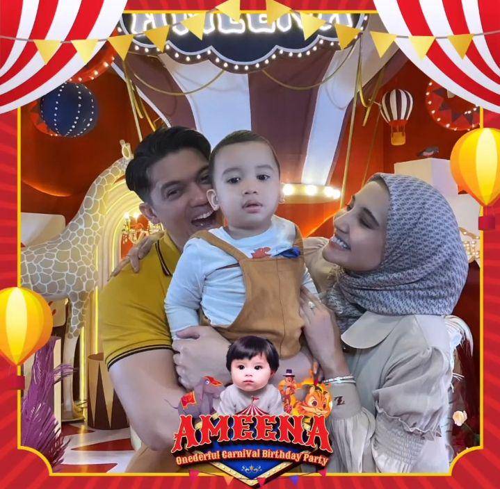 potret anak artis di pesta ulang tahun Ameena (instagram.com/zaskiasungkar15)