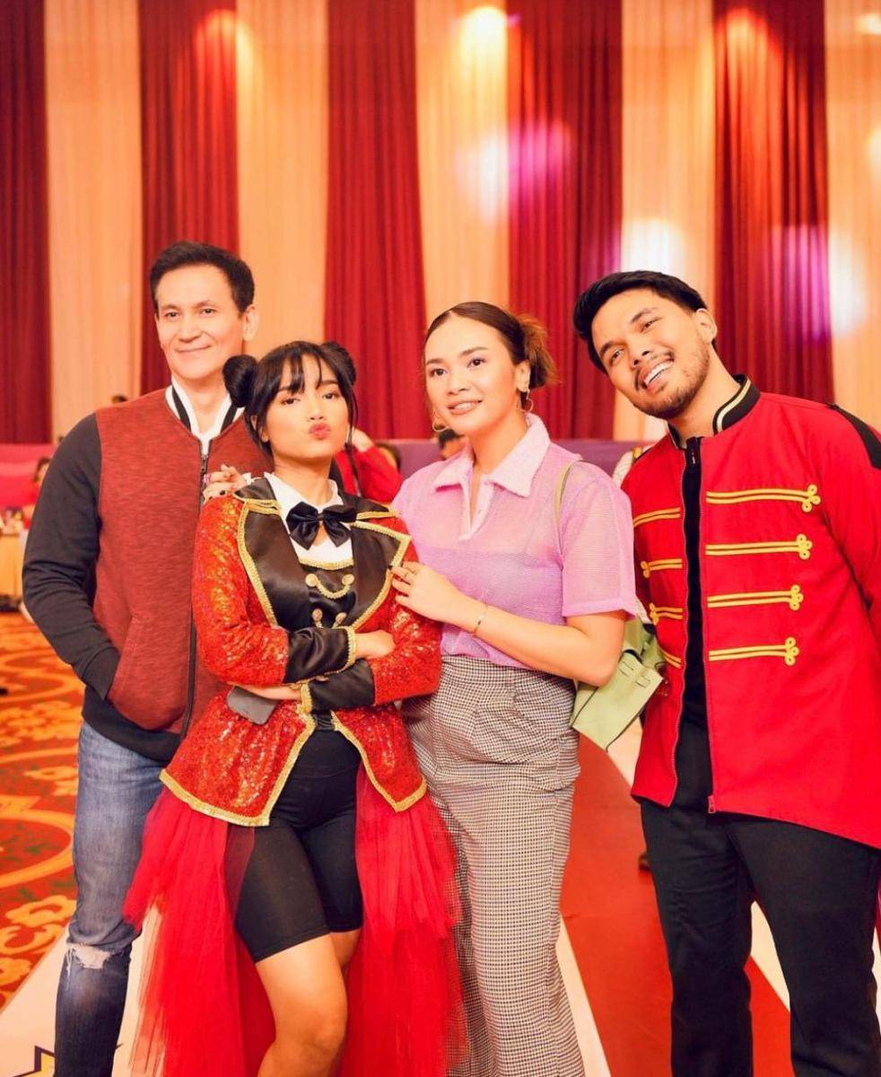 potret artis hingga selebgram yang hadir di acara ulang tahun Ameena. (instagram.com/fuji_an)