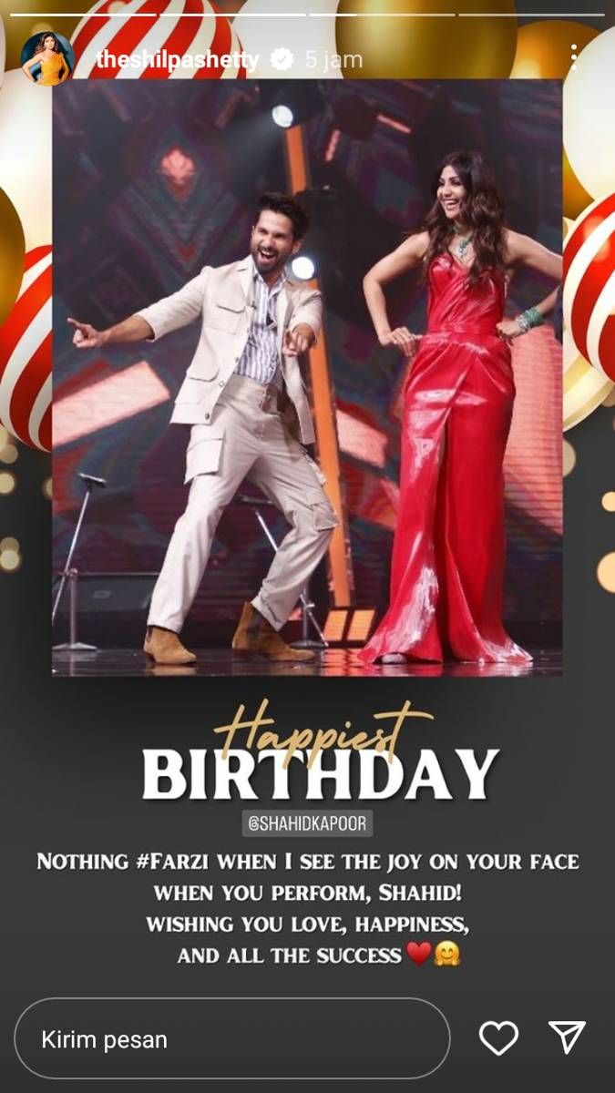 unggahan Shilpa Shetty (instagram.com/theshilpashetty)