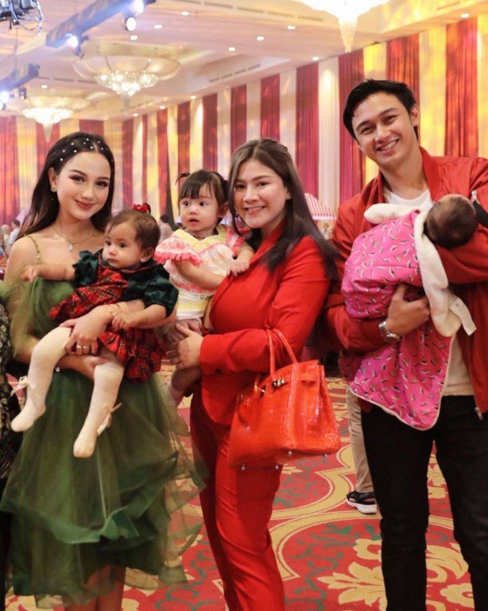 potret anak artis di pesta ulang tahun Ameena (instagram.com/nandaarsynt)