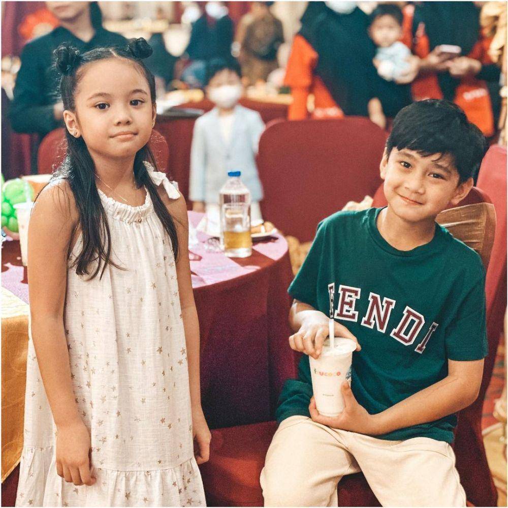 potret anak artis di pesta ulang tahun Ameena (instagram.com/gadiiing)
