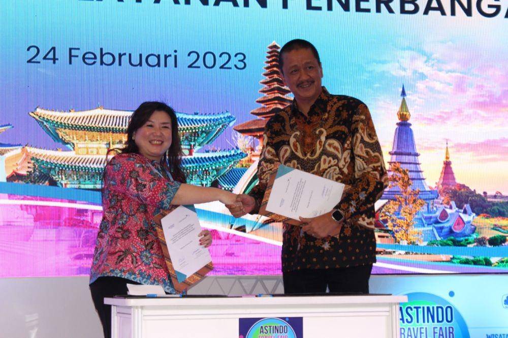 Peresmian di ASTINDO Travel Fair 2023, Tangerang (Dok. IDN Times)
