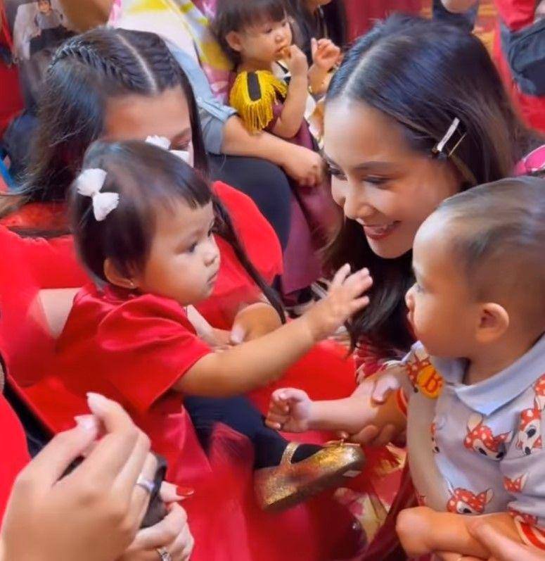 Rayyanza di ulang tahun Ameena (instagram.com/chevirgo)