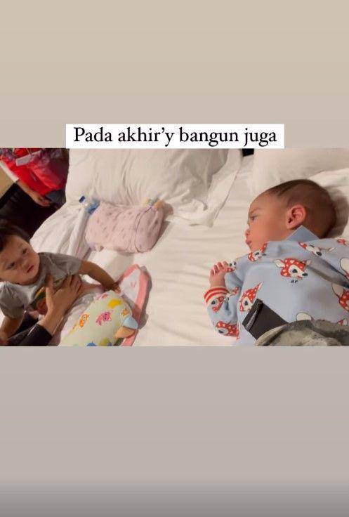 Rayyanza di ulang tahun Ameena (instagram.com/riniperdiyanti)