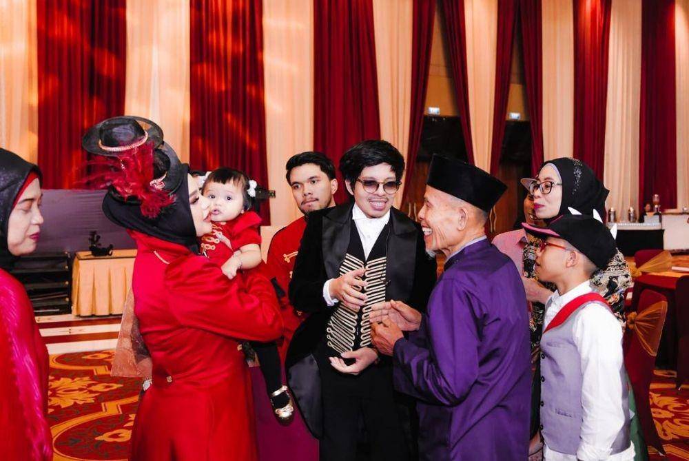 Pesta ulang tahun Ameena Atta. (Instagram.com/attahalilintar)