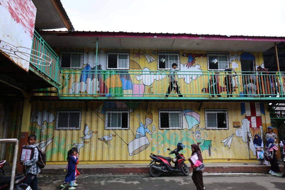 Kemensos edukasi anak dan remaja marginal di Sekolah Master Depok (Dok. Kemensos)