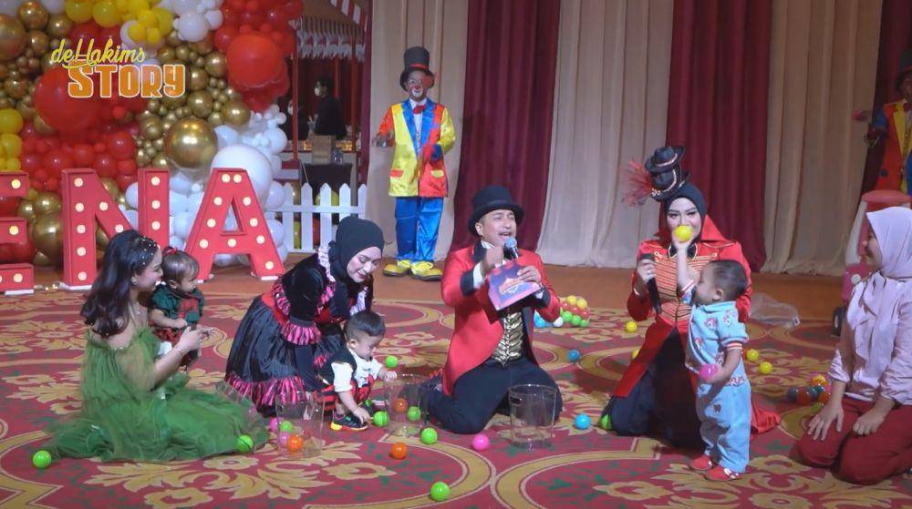 Rayyanza di ulang tahun Ameena (YouTube.com/deHakims Story)