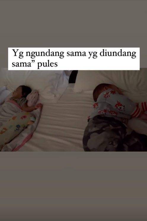 Rayyanza di ulang tahun Ameena (instagram.com/riniperdiyanti)
