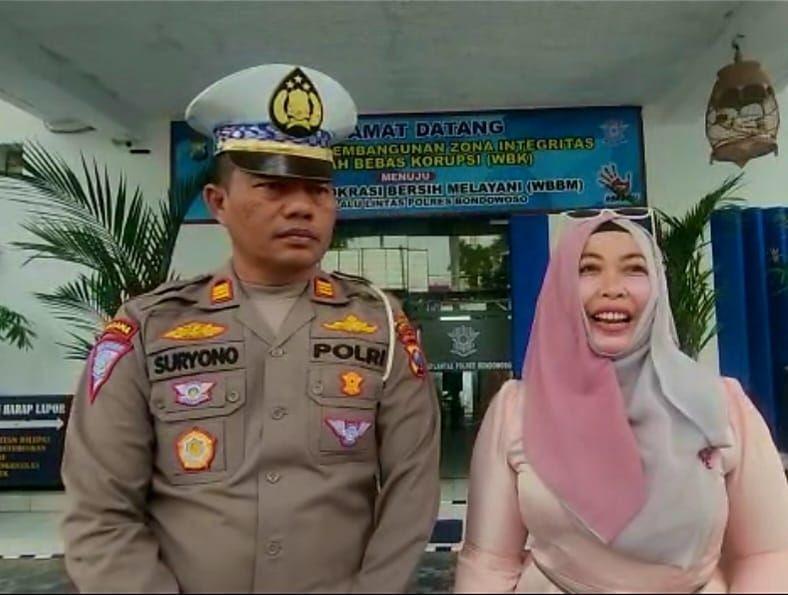 Emak-emak Ngevlog di Suramadu Minta Maaf, Polisi Beri Sanksi