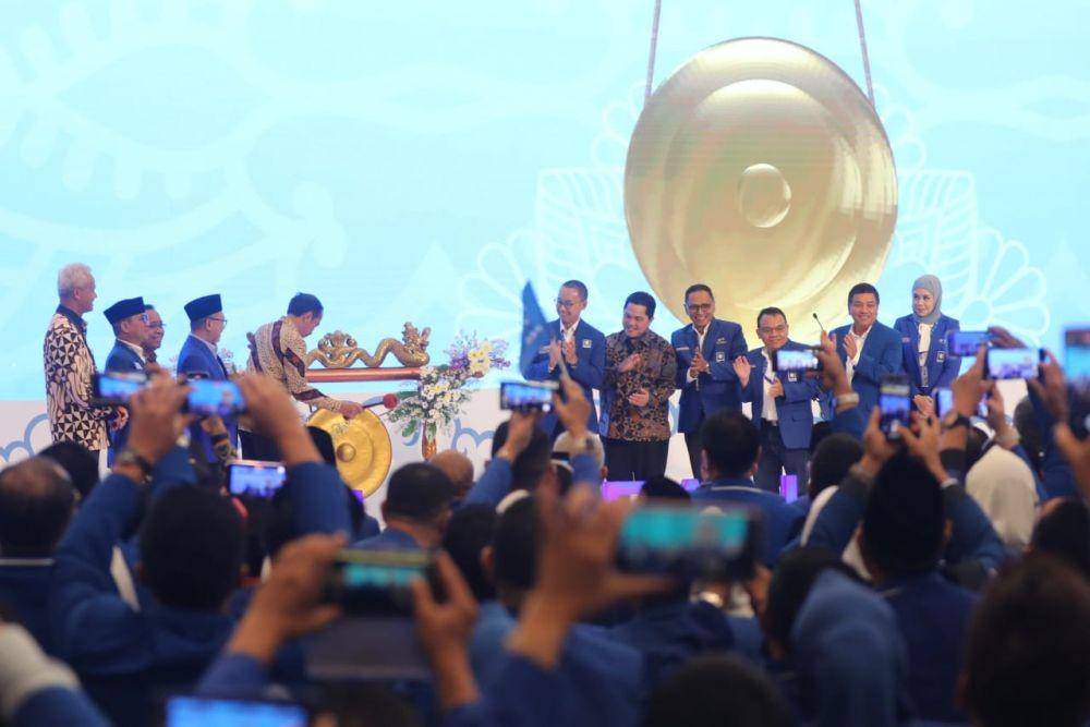 Acara pembukaan Rakornas PAN di Hotel Padma Semarang. (IDN Times/Dok Humas Pemprov Jateng)