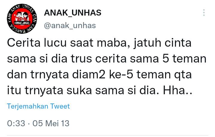 momen salah bercerita ke orang (twitter.com/anak_unhas)