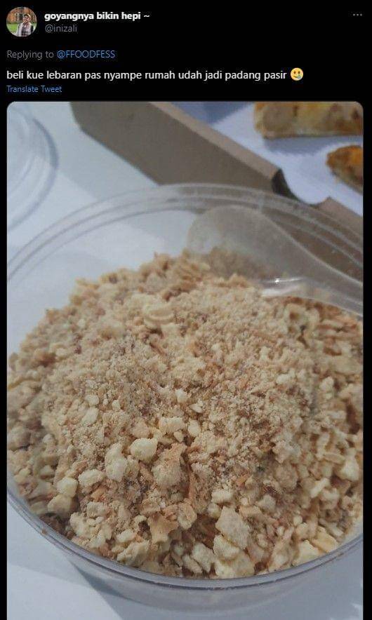 makan gak sesuai realita (twitter.com/inizali)