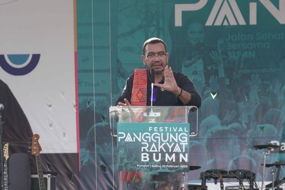 Staf Khusus III Menteri BUMN Arya Sinulingga (Dok. Pegadaian)