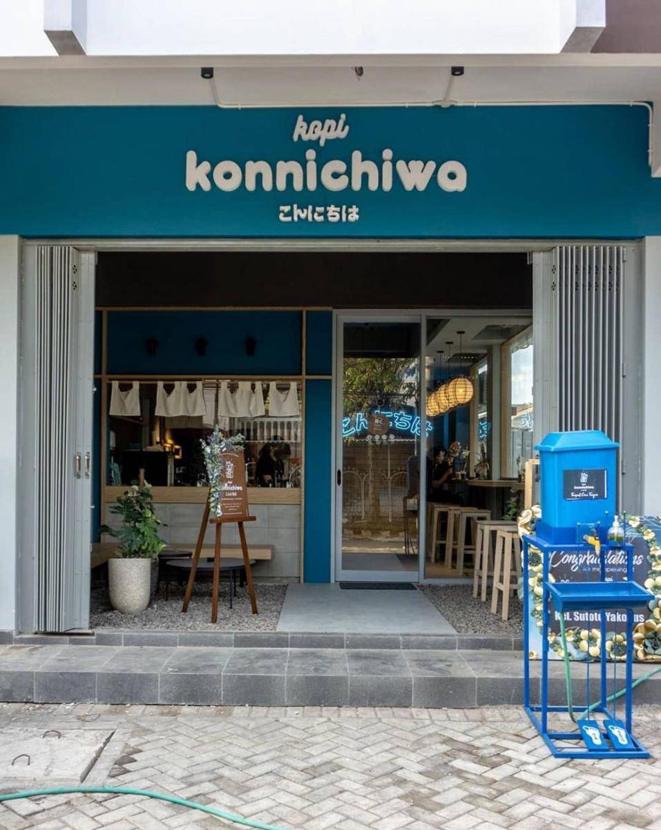 Potret Kopi Konnichiwa Dharmahusada Surabaya (instagram.com/cafehitssurabaya)
