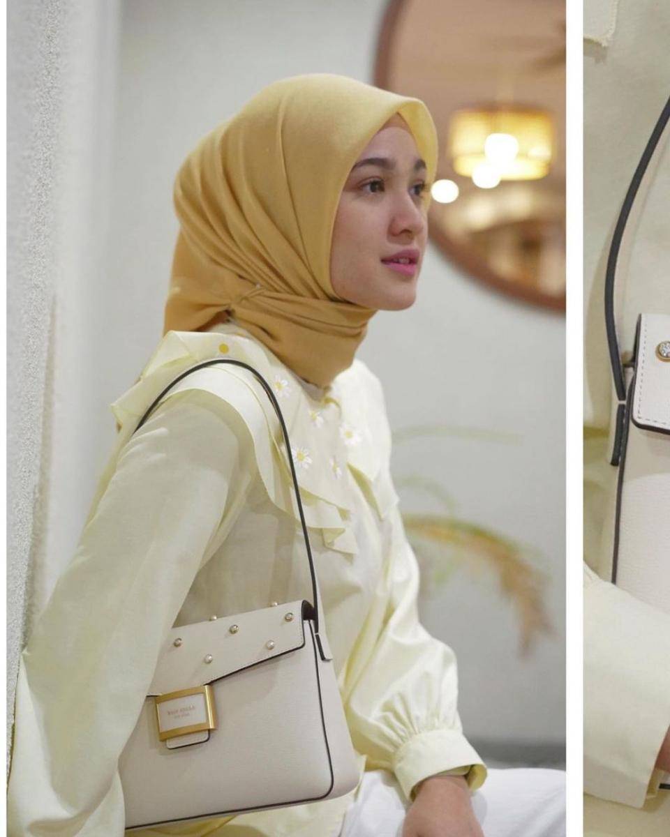 ide outfit hijab semi formal ala Cut Syifa (instagram.com/cutsyifaa)