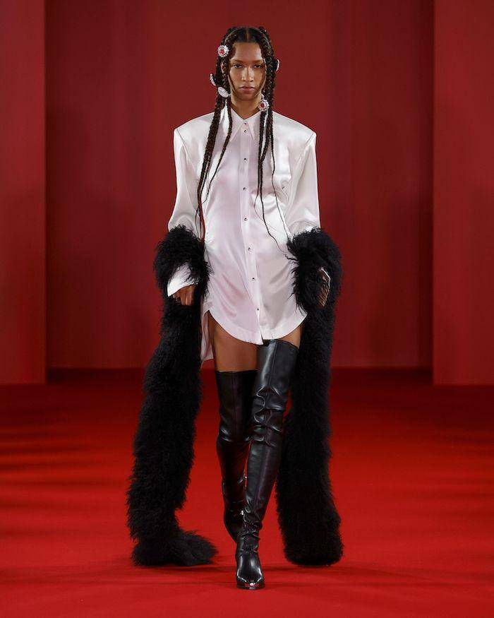 koleksi David Koma AW23 di London Fashion Week (dok. London Fashion Week)