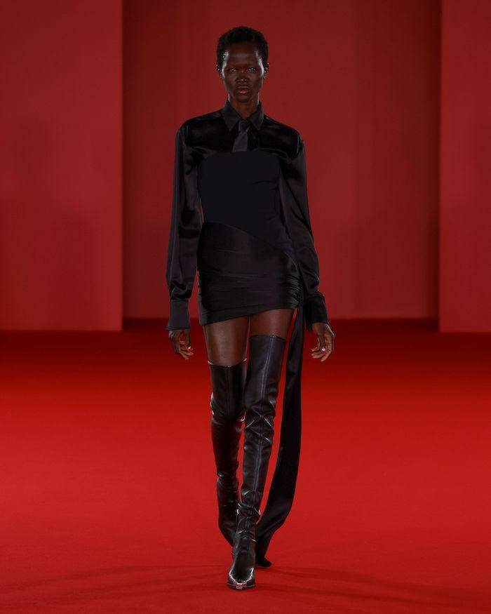 koleksi David Koma AW23 di London Fashion Week (dok. London Fashion Week)