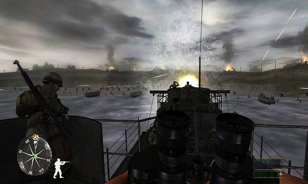 gameplay  Call of Duty 2: Big Red One (dok. Activision/ Call of Duty 2: Big Red One)