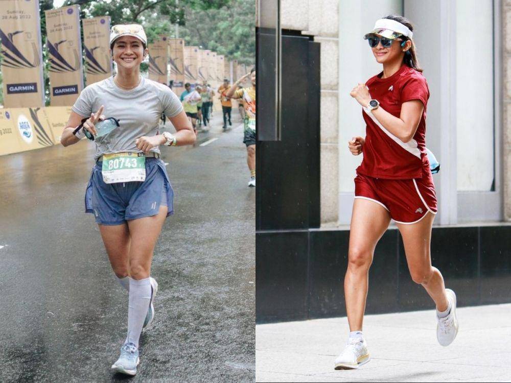 Rini Yulianti saat berolahraga (instagram.com/riniyulianti)