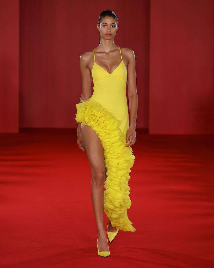 koleksi David Koma AW23 di London Fashion Week (dok. London Fashion Week)