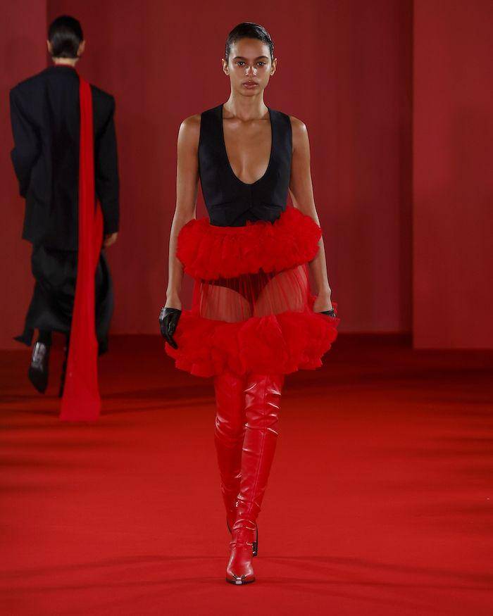 koleksi David Koma AW23 di London Fashion Week (dok. London Fashion Week)