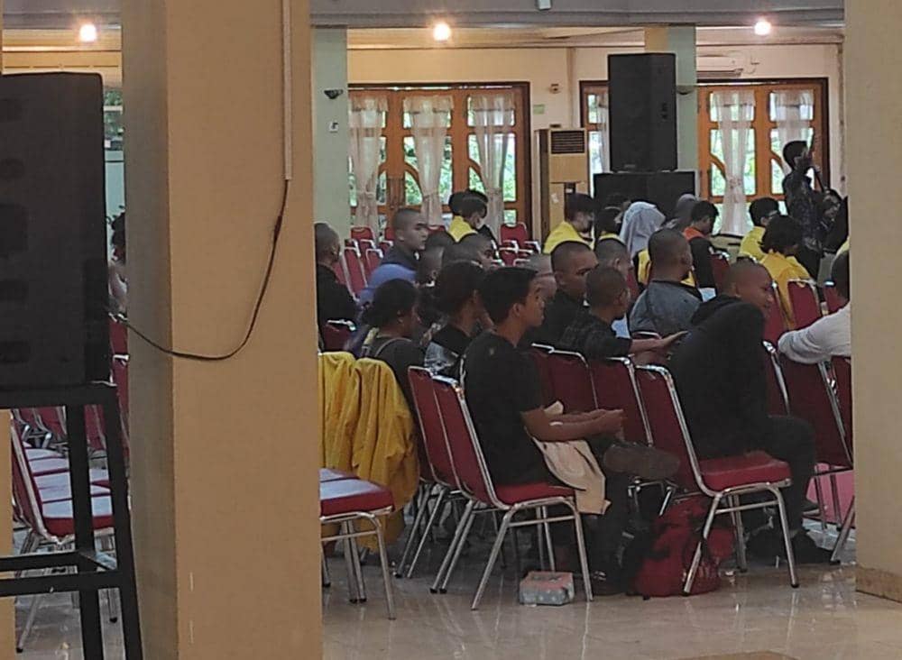 (Peserta dalam pemaparan program kerja hasil Pemira Unsri) IDN Times/Istimewa