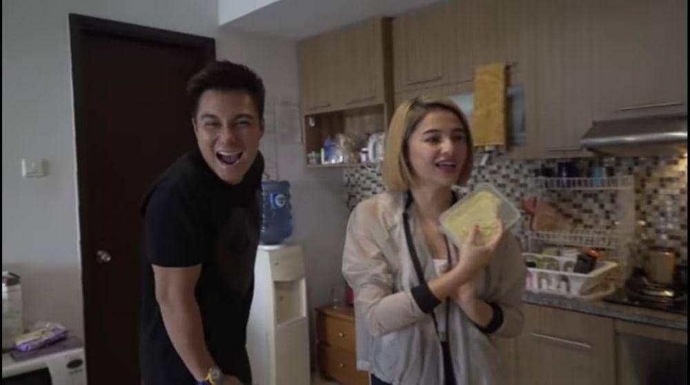 potret Baim Wong dan Marshanda (youtube.com/baimpaula)