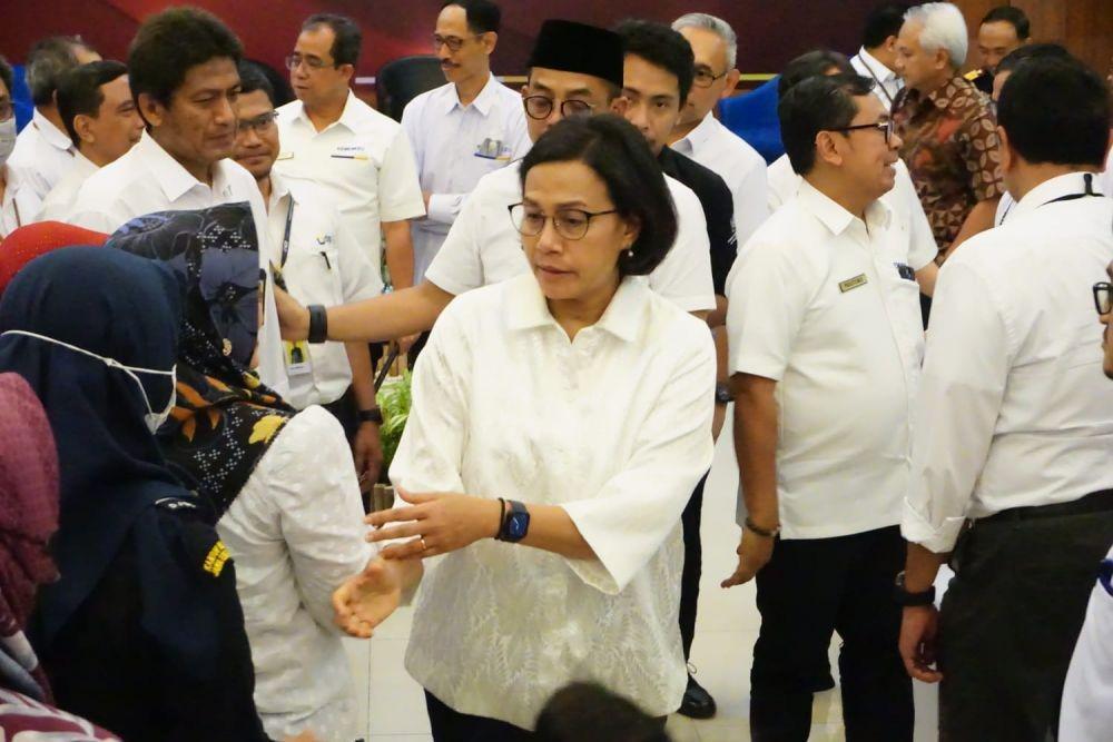 Imbas Kasus Rafael Alun, Sri Mulyani Temui Pegawai Pajak di Solo Raya