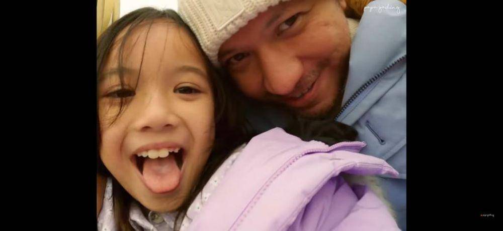 momen seru Gempi liburan bareng Papa Gading. (youtube.com/Papa Gading)
