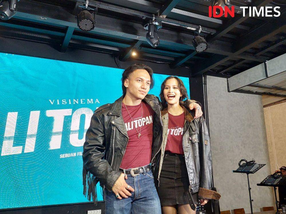 Film Ali Topan saat konferensi pers di Kopi Bajawa Flores Kemang, Jakarta Selatan pada Senin, 27 Februari 2023. (IDN Times/Erfah Nanda).