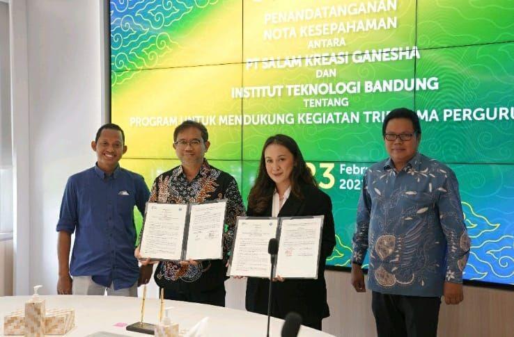 Perkuat Dana Lestari, ITB Gandeng PT SKG
