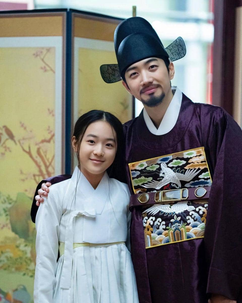 Park Seo Kyung dan Kang Hoon di balik layar The Red Sleeve (instagram.com/khoonyy)