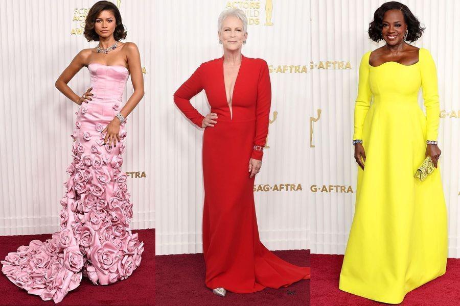 12 Gaya Artis di SAG Awards 2023, Zendaya Stunning Banget!
