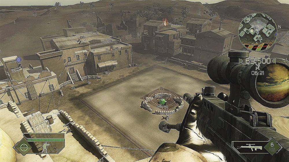 gameplay Battlefield 2: Modern Combat (dok. Electronic Arts/Battlefield 2: Modern Combat)