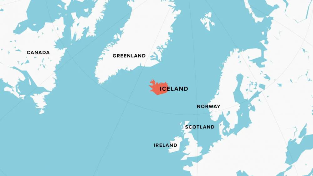 Peta Greenland dan Iceland (icelandtours.is)