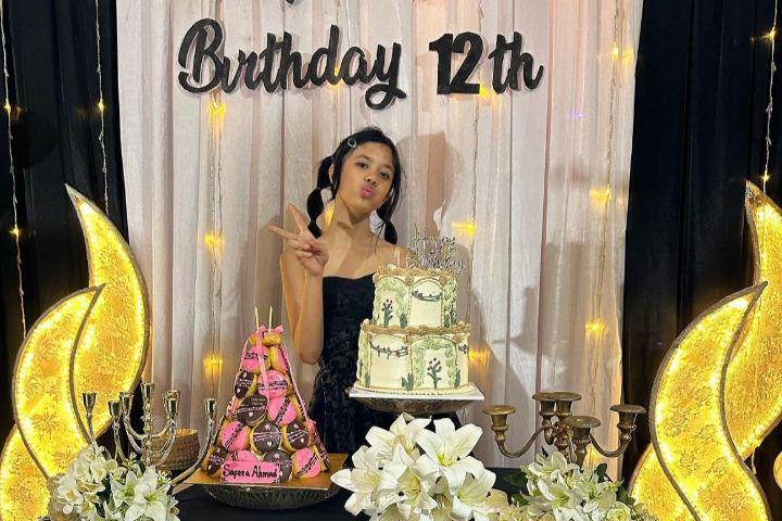 Shafeea Ahmad, anak Ahmad Dhani dengan Mulan Jameela(instagram.com/alghazali7)