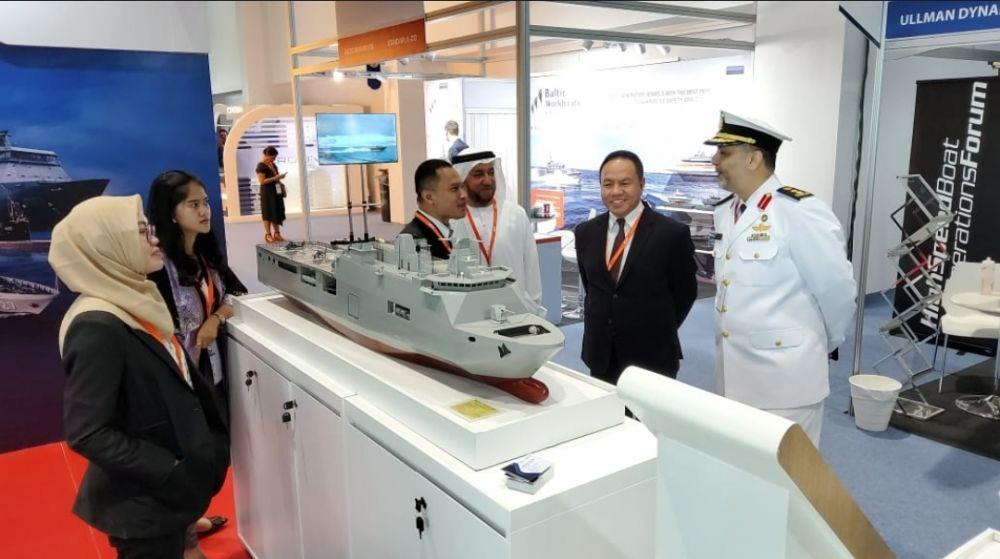 Uni Emirat Arab Pesan Kapal Militer LPD Buatan PT PAL di Pameran IDEX