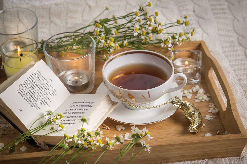 ilustrasi teh chamomile (pixabay.com/mystraysoul)