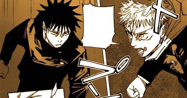 Yuji dan Megumi masuk ke koloni Tokyo No 1 ( Dok. Shueisha / Jujutsu Kaisen )