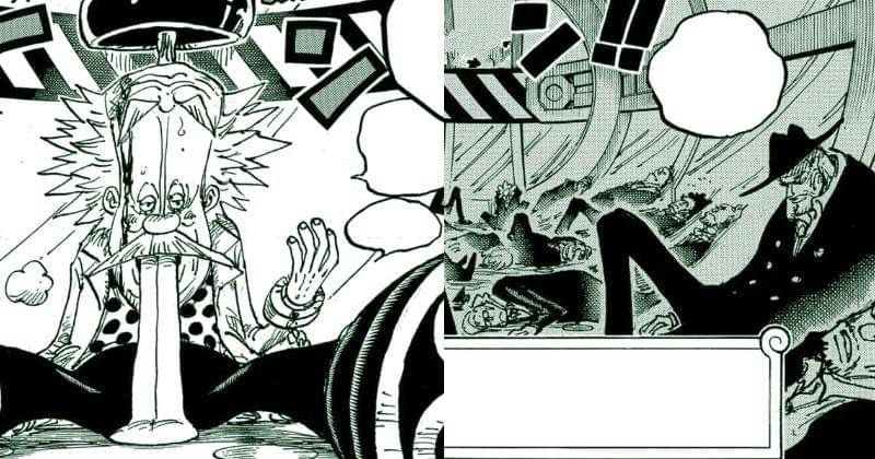 Vegapunk dan agen Cipher Pol yang disekap. (mangaplus.shueisha.co.jp/One Piece)