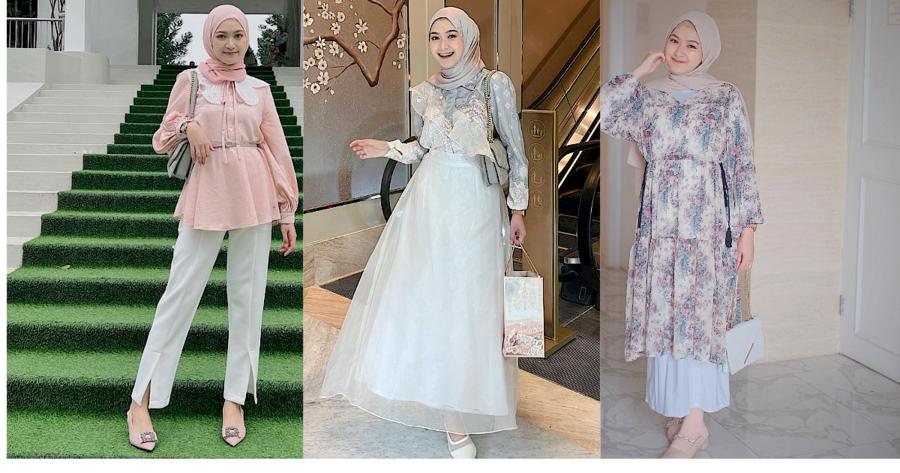 10 Ide Padukan Bawahan Putih dari Selebgram Sari Endah Pratiwi