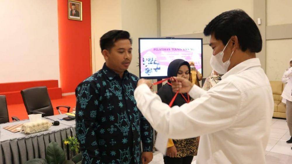 Kegiatan pelaksanaan Pelatihan Teknis SSIKS-NG Batch-11 digelar 22-25 Februari 2023 di Kampus II BBPPKS Padang, Kota Padang, Sumatera Barat. Peserta terdiri dari operator dari pemerintah daerah dan provinsi. (Dok. Kemensos)