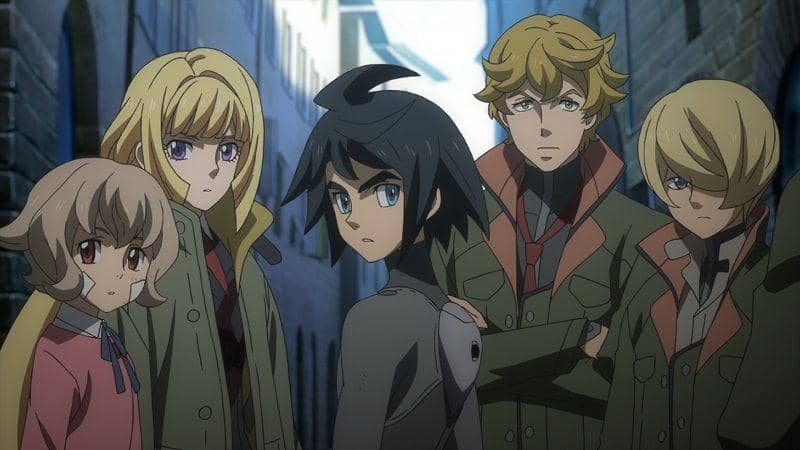 cuplikan anime Mobile Suit Gundam: Iron-Blooded Orphans (dok. Sunrise/Mobile Suit Gundam: Iron-Blooded Orphans)